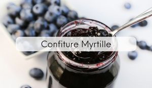 Confiture Myrtille