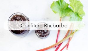 Confiture Rhubarbe