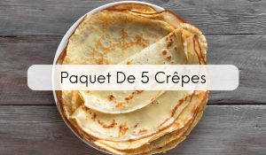 Paquet De 5 Crêpes
