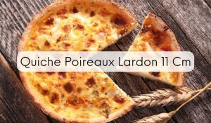 Quiche Poireaux Lardon 11 Cm